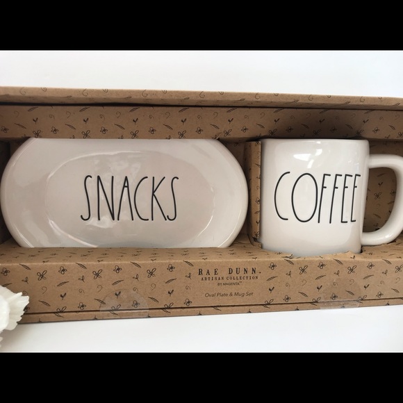 🆕New  ☕️ Rae Dunn Coffee & Snacks Gift Set - Picture 7 of 8